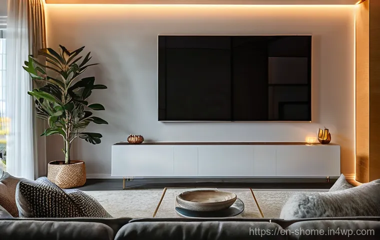 스마트홈에서의 사용자 인터페이스 디자인 방법 - **Prompt: Minimalist Smart Home Dashboard on a Wall-Mounted Tablet**
    A clear, bright, head-on vi...