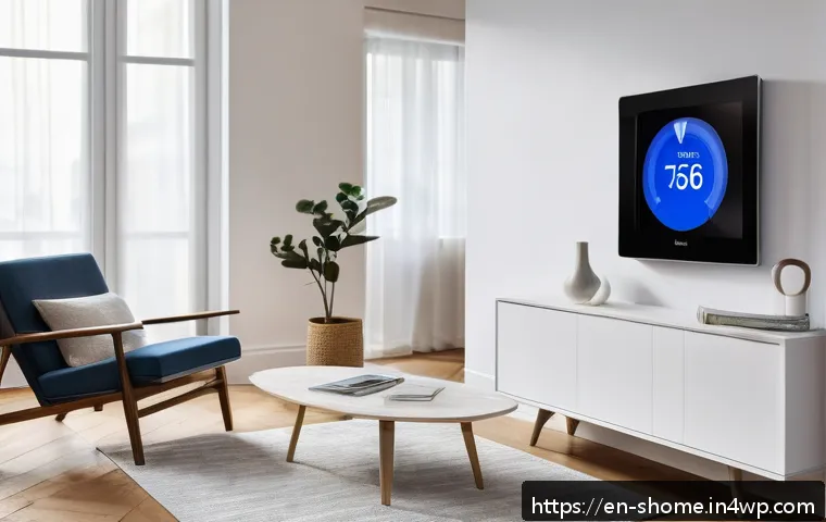 스마트홈 구축 후 사용자 피드백 수집 방법 - A modern smart home living room scene showcasing a variety of smart devices actively collecting usag...
